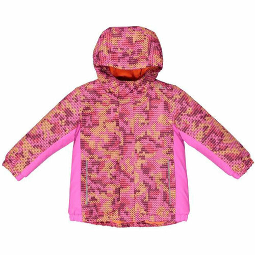 CMP KID JACKET FIX HOOD morado