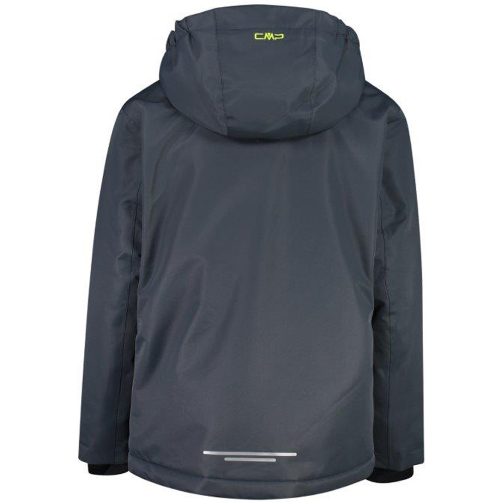 Cmp chaqueta esquí infantil Cmp KID JACKET SNAPS HOOD vista trasera Cmp chaqueta esquí infantil Cmp KID JACKET SNAPS HOOD vista trasera