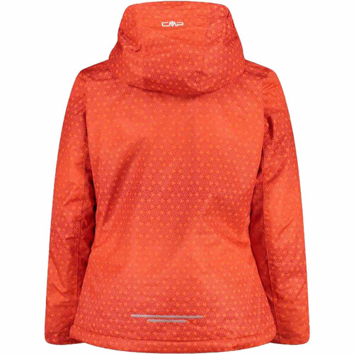 CMP KID G JACKET SNAPS HOOD naranja