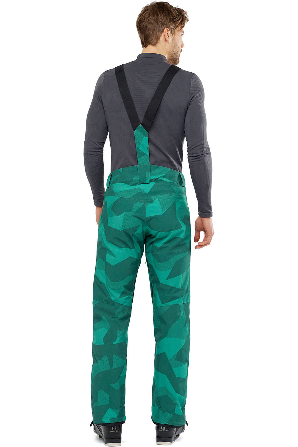 Salomon pantalones esquí hombre Salomon STANCE PANT M VE vista trasera Salomon pantalones esquí hombre Salomon STANCE PANT M VE vista trasera