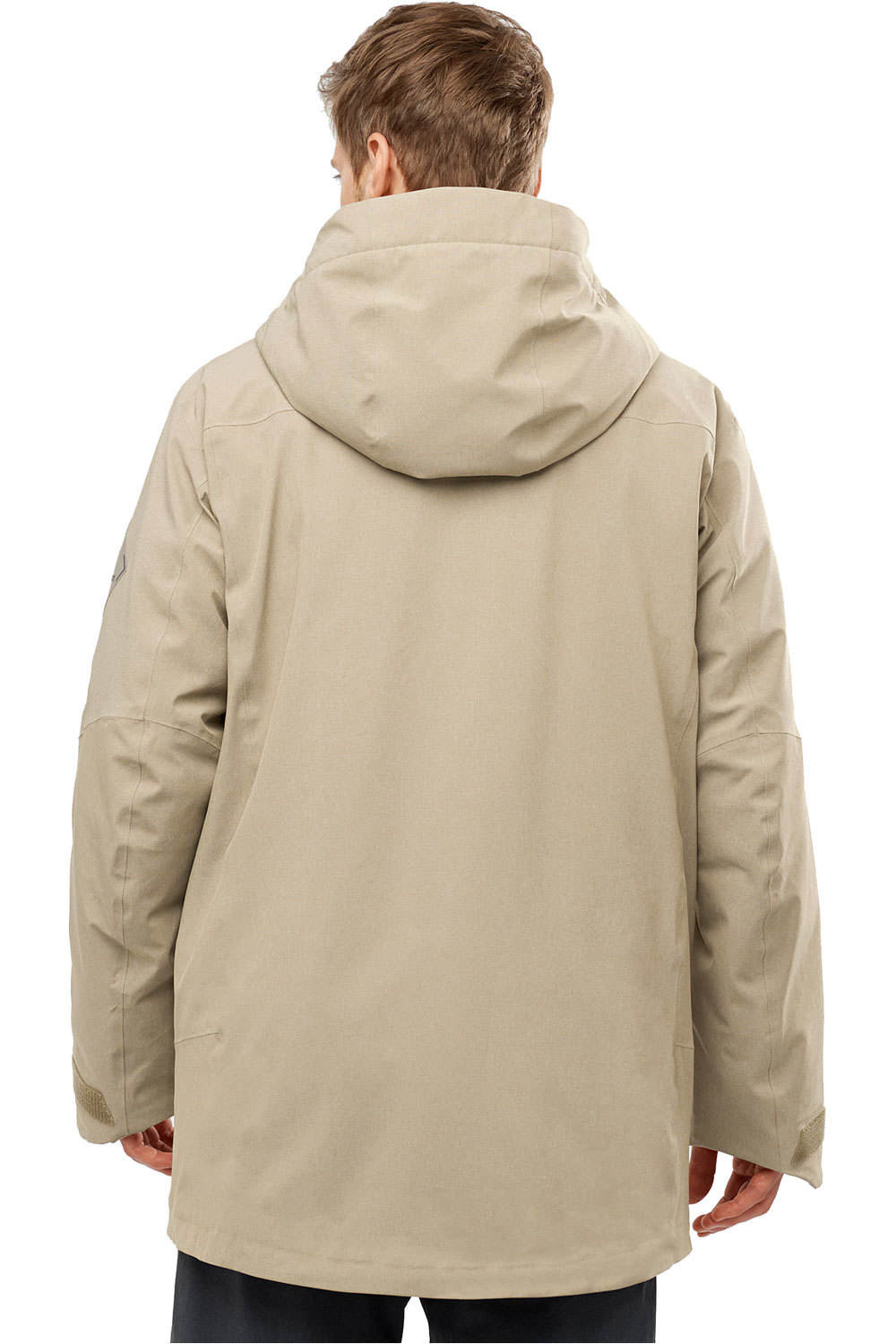Salomon chaqueta esquí hombre Salomon STANCE CARGO JACKET M vista trasera Salomon chaqueta esquí hombre Salomon STANCE CARGO JACKET M vista trasera