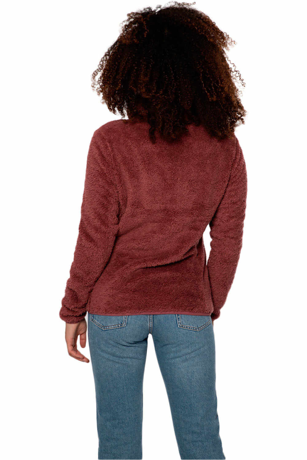 Protest jersey esquí mujer Protest RIRI full zip top vista trasera Protest jersey esquí mujer Protest RIRI full zip top vista trasera