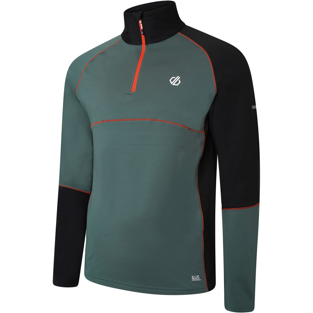 Dare2b forro polar esquí hombre Dare2b Dignify Core Str vista trasera Dare2b forro polar esquí hombre Dare2b Dignify Core Str vista trasera