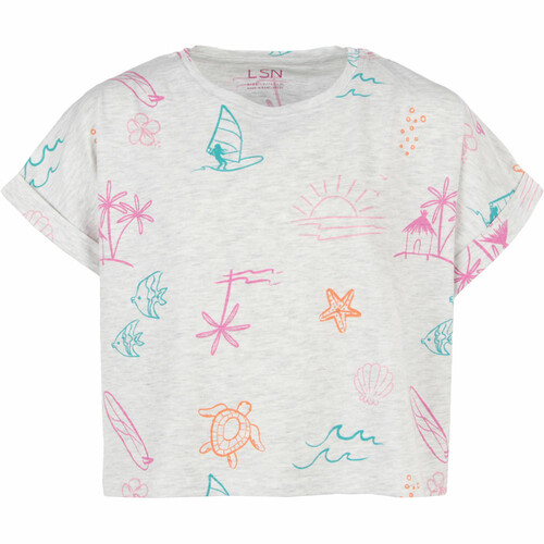 LOSAN CAMISETA SUNSET gris