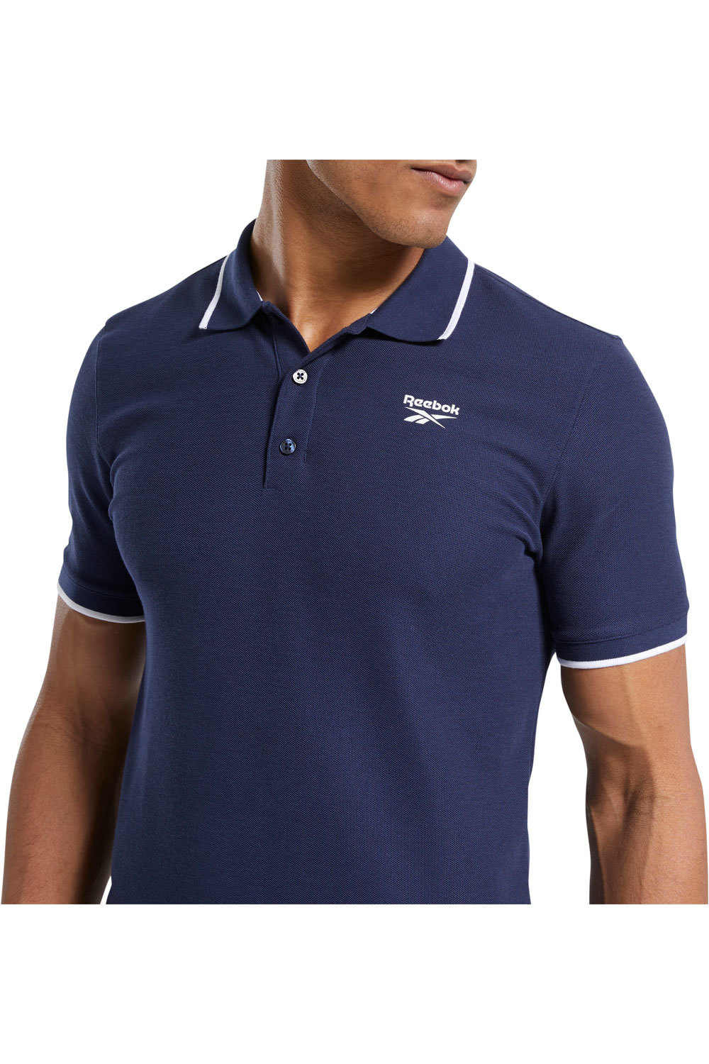 Reebok polo manga corta hombre Reebok RI POLO vista detalle Reebok polo manga corta hombre Reebok RI POLO vista detalle