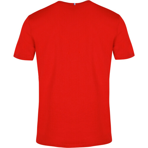 LE COQ SPORTIF ESS TEE SS N3 M PUR ROUGE rojo