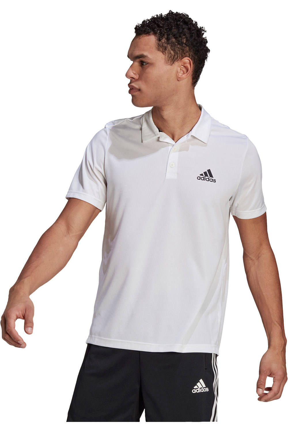 adidas polo manga corta hombre Adidas M PL PS vista frontal adidas polo manga corta hombre Adidas M PL PS vista frontal