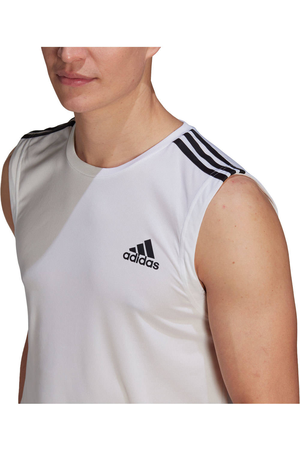 adidas camiseta tirantes hombre Adidas M 3S TK vista detalle adidas camiseta tirantes hombre Adidas M 3S TK vista detalle