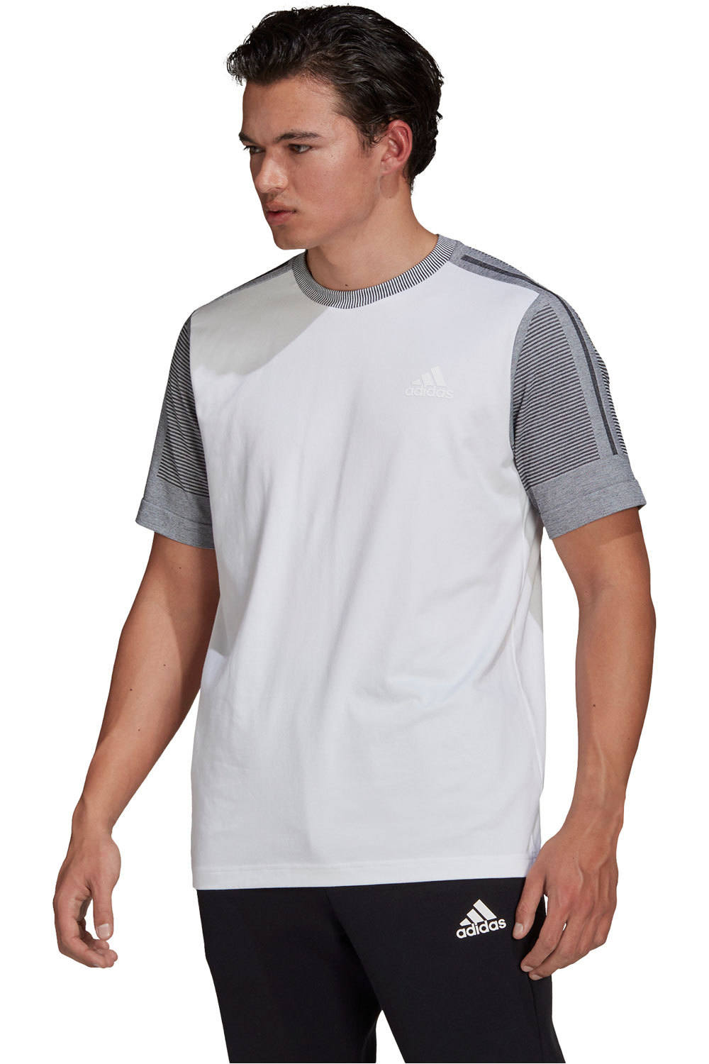 adidas camiseta manga corta hombre Adidas M ZNE PR TEE vista frontal adidas camiseta manga corta hombre Adidas M ZNE PR TEE vista frontal