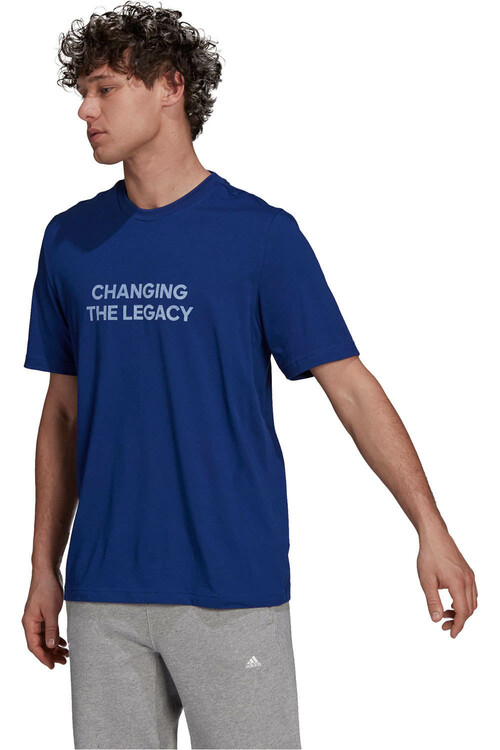 ADIDAS PB LEGACY TEE azul