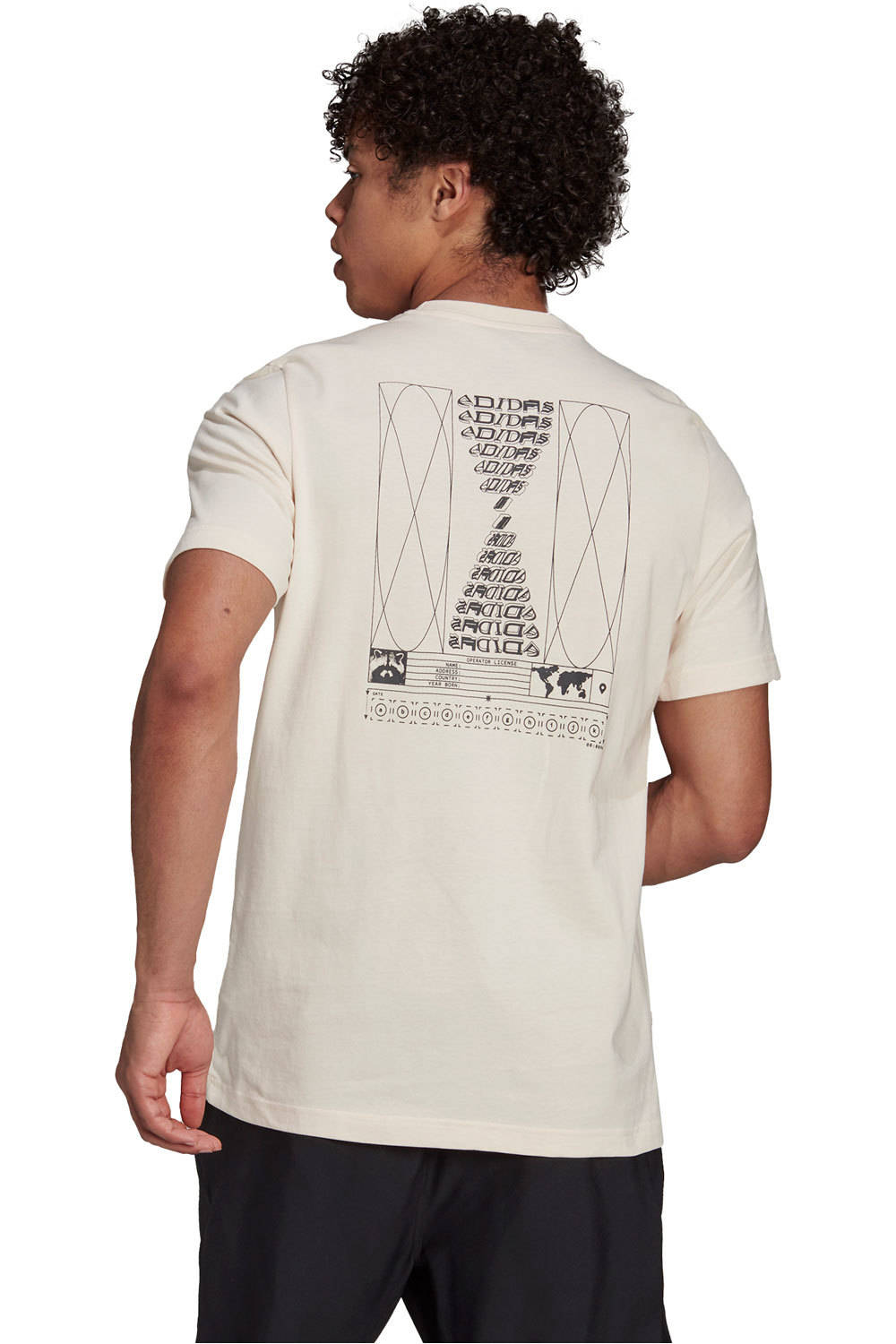 adidas camiseta manga corta hombre Adidas X-CITY GFX TEE1 vista trasera adidas camiseta manga corta hombre Adidas X-CITY GFX TEE1 vista trasera