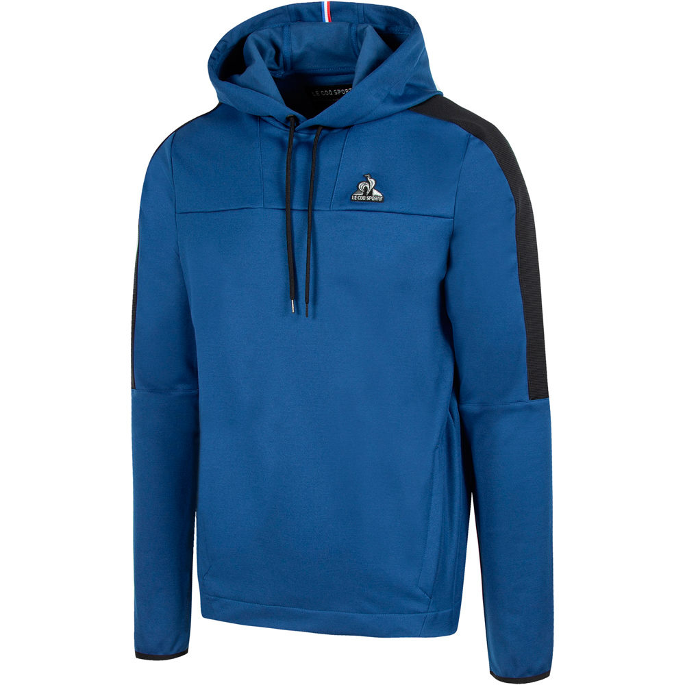 Le Coq Sportif sudadera hombre Le Coq Sportif TECH Hoody N2 M vista frontal Le Coq Sportif sudadera hombre Le Coq Sportif TECH Hoody N2 M vista frontal