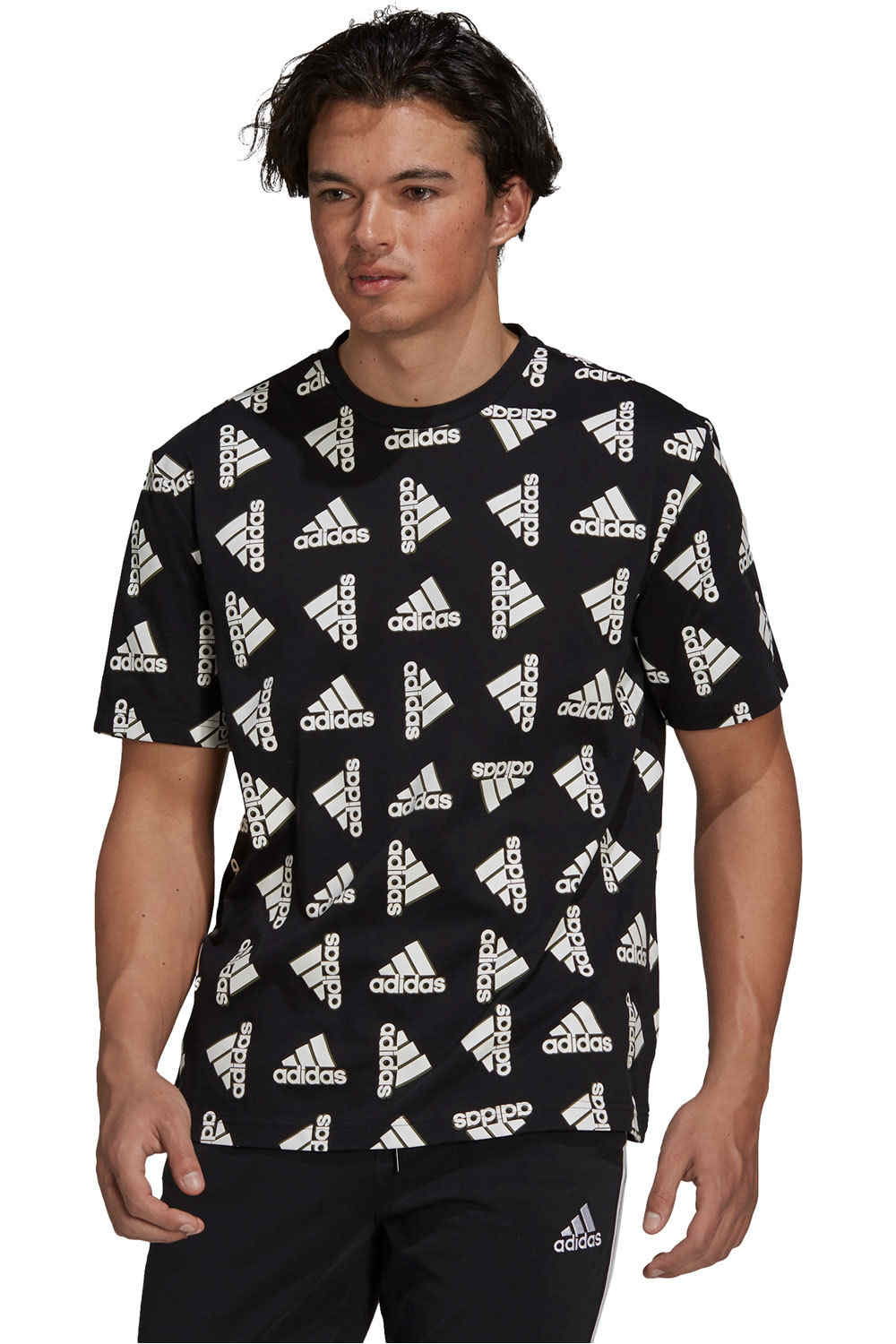 adidas camiseta manga corta hombre Adidas Q4 BLUV T vista frontal adidas camiseta manga corta hombre Adidas Q4 BLUV T vista frontal