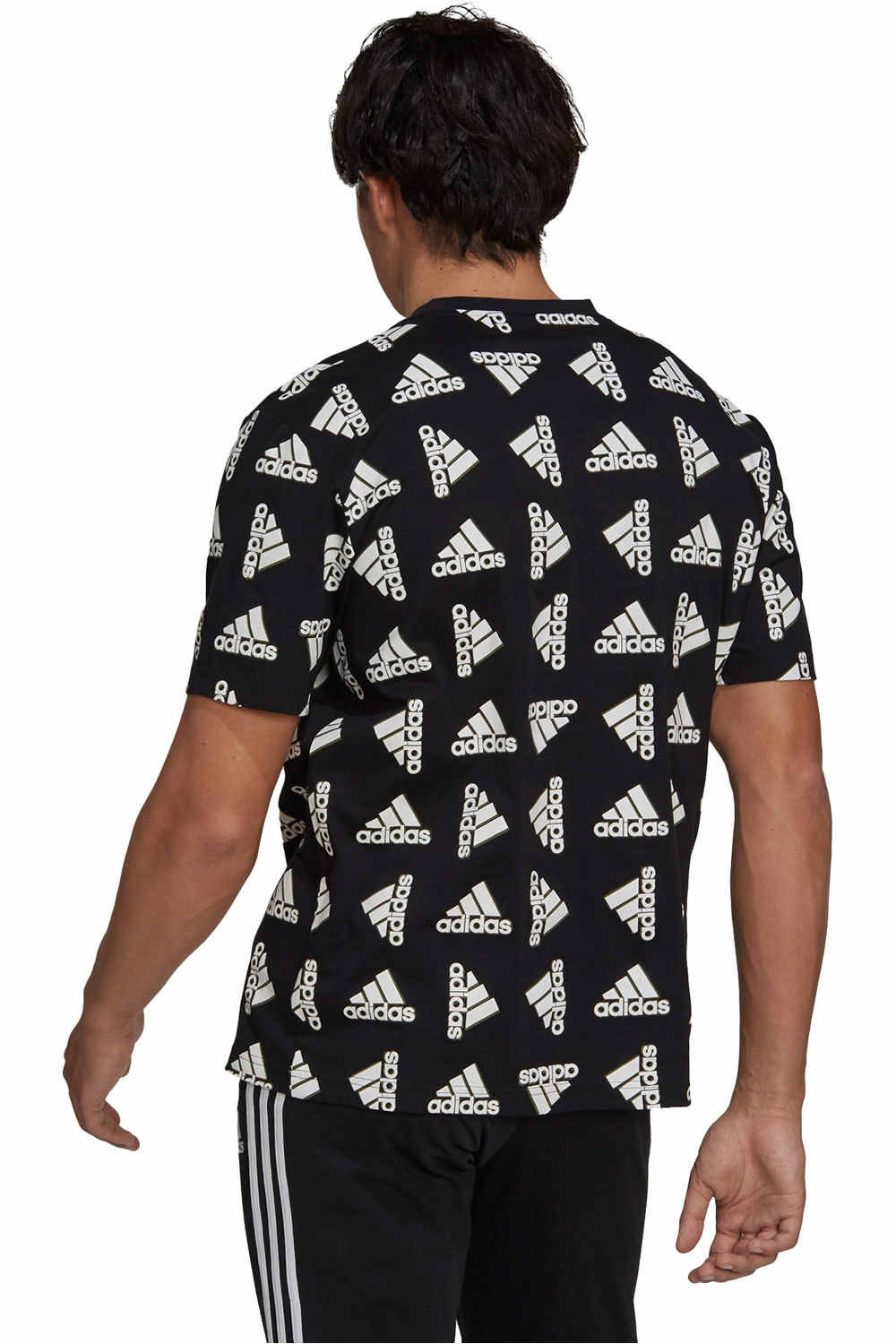 adidas camiseta manga corta hombre Adidas Q4 BLUV T vista trasera adidas camiseta manga corta hombre Adidas Q4 BLUV T vista trasera