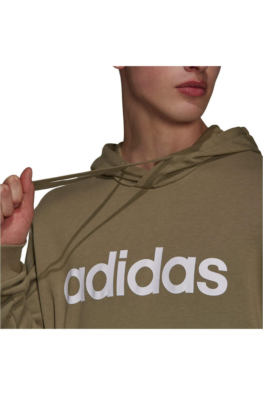 adidas sudadera hombre Adidas M LIN FT HD vista detalle adidas sudadera hombre Adidas M LIN FT HD vista detalle