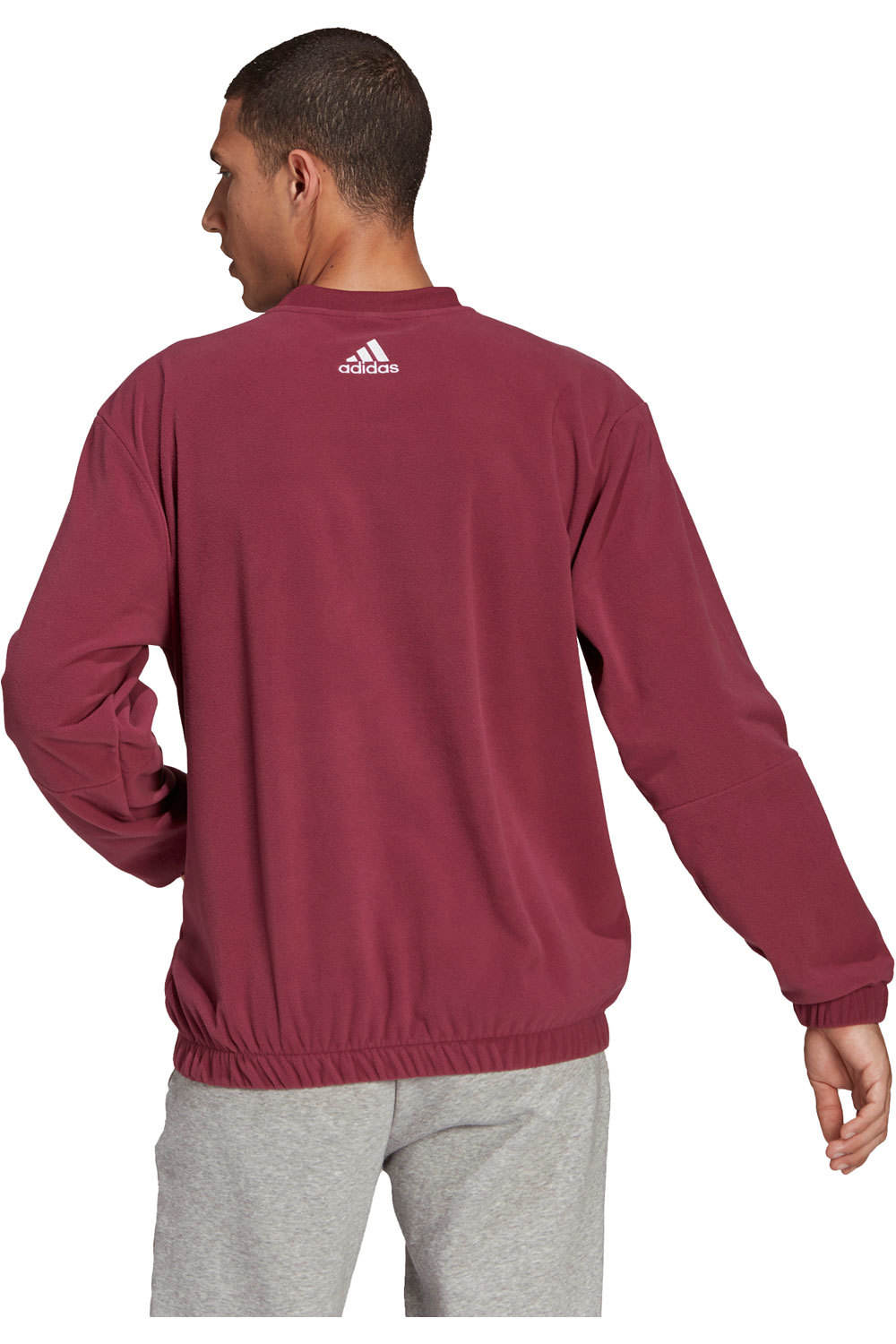 adidas sudadera hombre Adidas U Q4 BLUV SWT vista trasera adidas sudadera hombre Adidas U Q4 BLUV SWT vista trasera