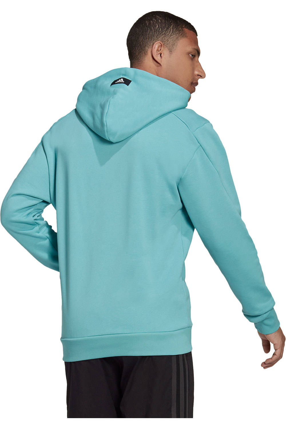 adidas sudadera hombre Adidas M FI 3B Hoodie vista trasera adidas sudadera hombre Adidas M FI 3B Hoodie vista trasera