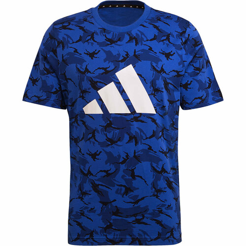 ADIDAS M FI  CAMO TEE azul