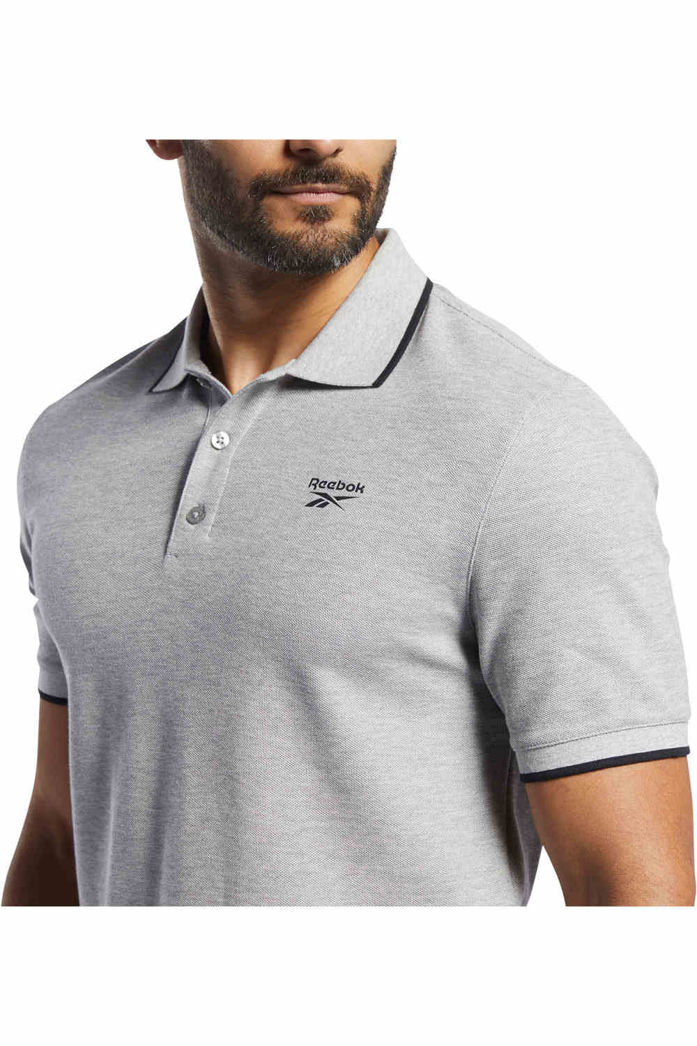 Reebok polo manga corta hombre Reebok RI POLO vista detalle Reebok polo manga corta hombre Reebok RI POLO vista detalle