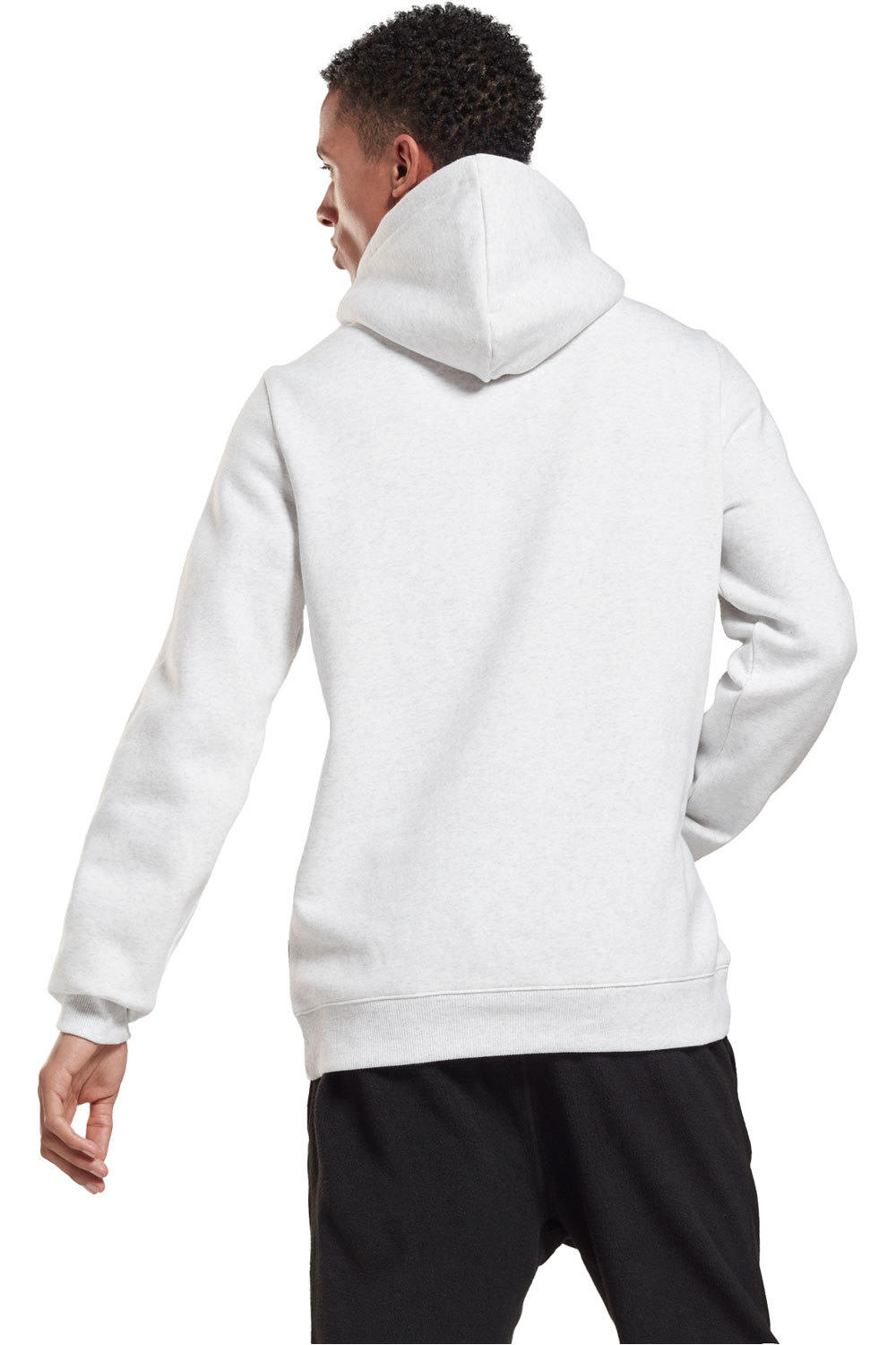 Reebok sudadera hombre Reebok Holiday Fleece OTH Hoodie BL vista trasera Reebok sudadera hombre Reebok Holiday Fleece OTH Hoodie BL vista trasera