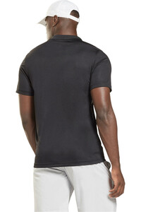 Reebok polo manga corta hombre Reebok WOR STRIPED POLO vista trasera Reebok polo manga corta hombre Reebok WOR STRIPED POLO vista trasera