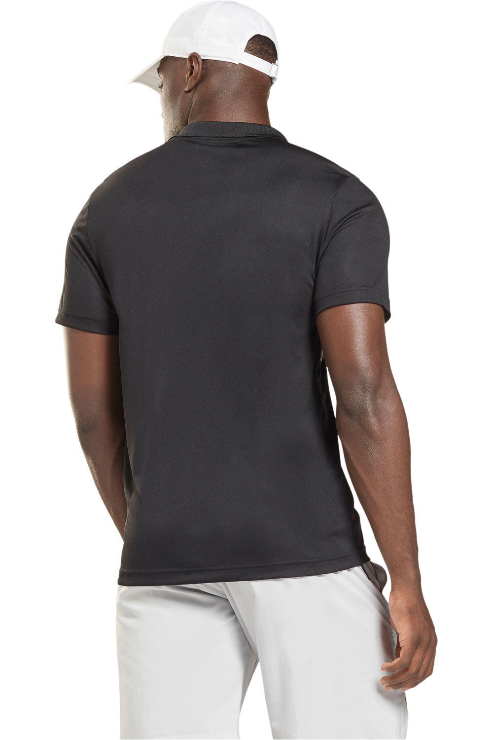 Reebok polo manga corta hombre Reebok WOR STRIPED POLO vista trasera Reebok polo manga corta hombre Reebok WOR STRIPED POLO vista trasera