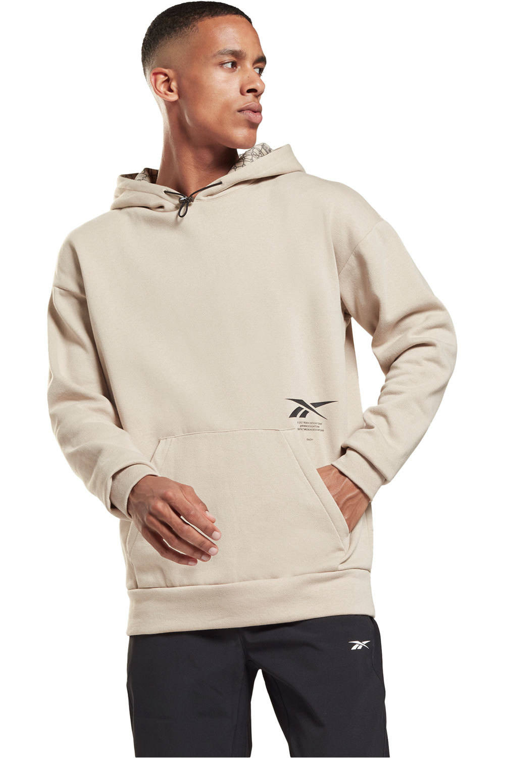Reebok sudadera hombre Reebok TS Graphene CO OTH vista frontal Reebok sudadera hombre Reebok TS Graphene CO OTH vista frontal