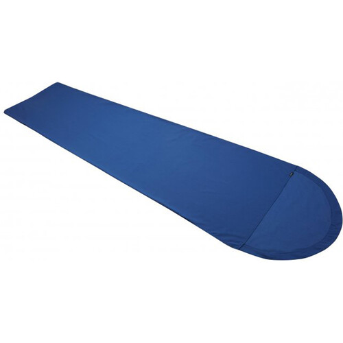 TREKMATES POLYCOTTON SLEEPING BAG LINER MUMMY azul