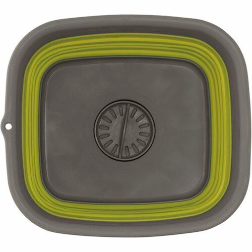 OUTWELL COLLAPS WASH BOWL W/DRAIN  C/DES verde