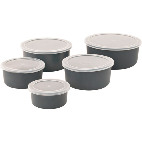 OUTWELL TULIP BOWLS & LIDS SET 5 CUENCOS CON TA