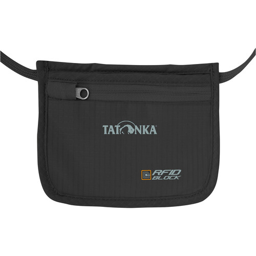 TATONKA SKIN ID POCKET RFID B BOLSA CUELLO negro
