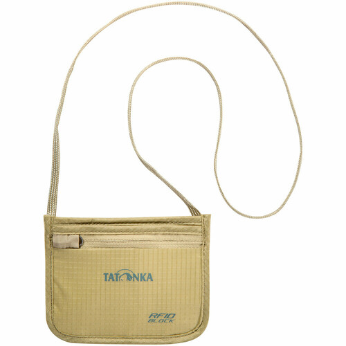 TATONKA SKIN ID POCKET RFID B BOLSA CUELLO marron