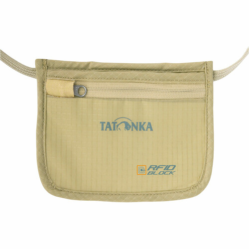 TATONKA SKIN ID POCKET RFID B BOLSA CUELLO marron