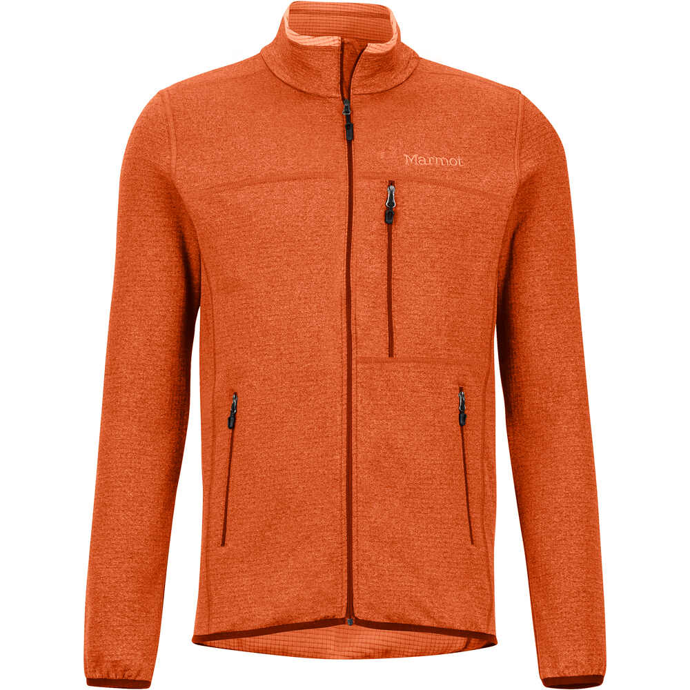 Marmot forro polar hombre Marmot Preon Jacket RO vista frontal Marmot forro polar hombre Marmot Preon Jacket RO vista frontal
