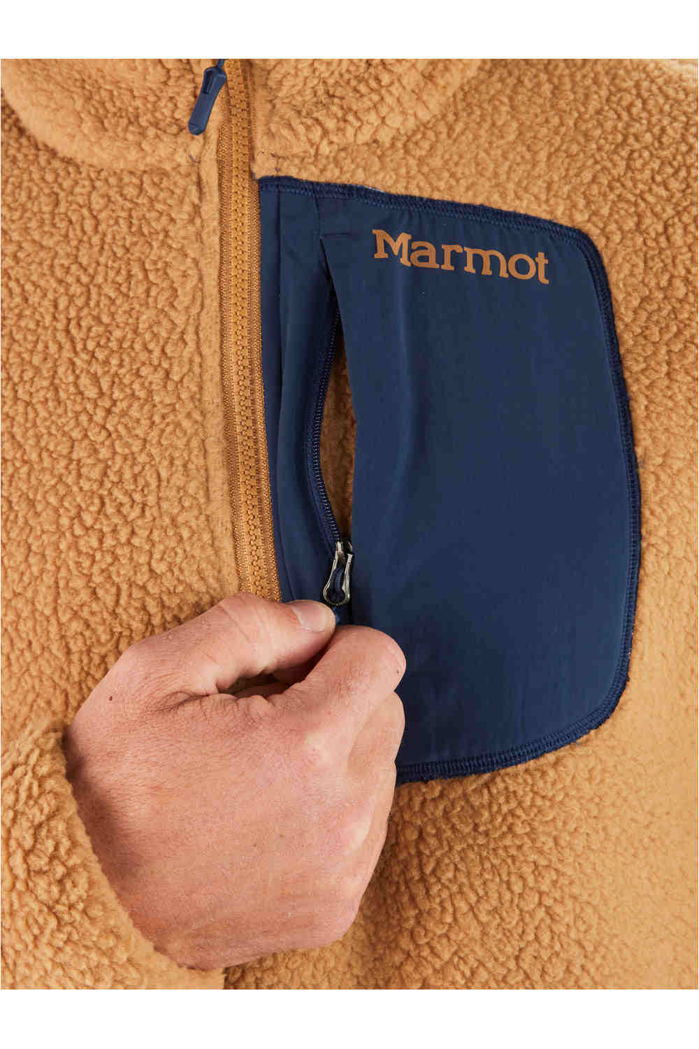 Marmot forro polar hombre Marmot Wiley Fleece Half Zip vista detalle Marmot forro polar hombre Marmot Wiley Fleece Half Zip vista detalle