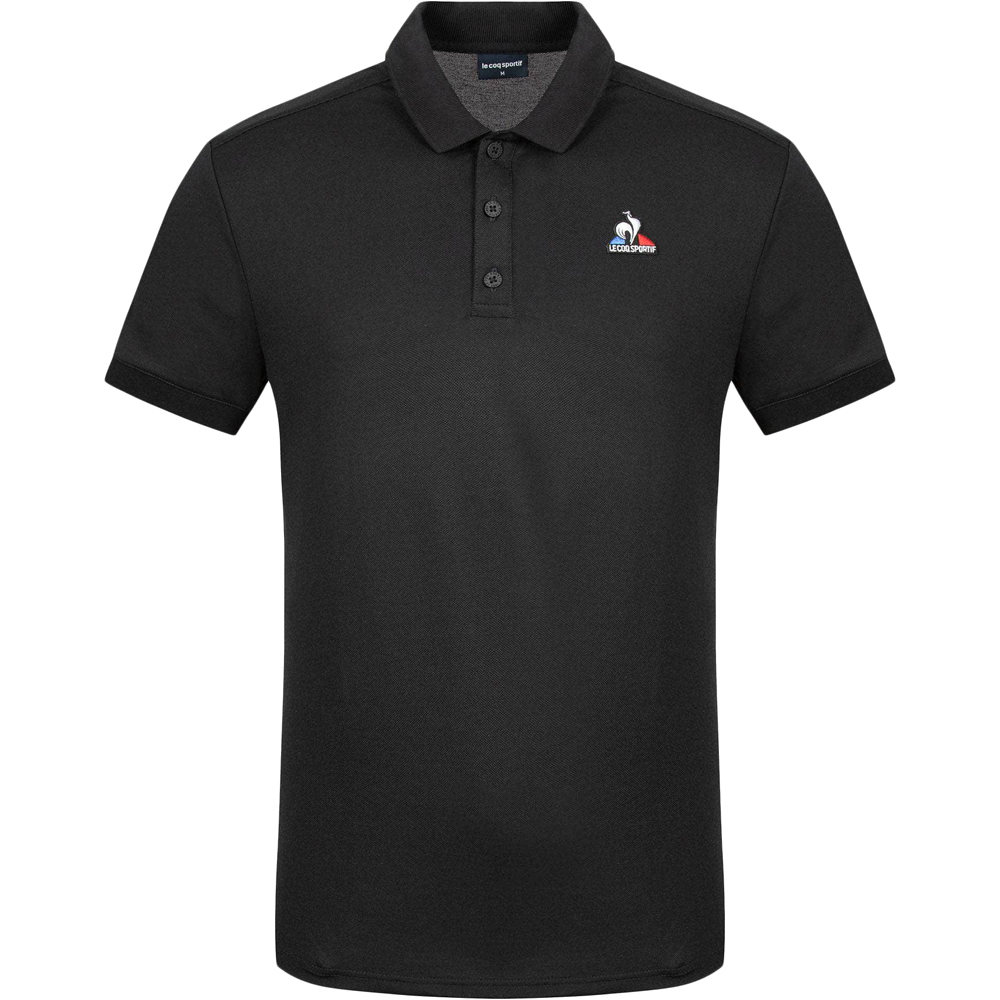 Le Coq Sportif polo manga corta hombre Le Coq Sportif ESS Polo SS N°1 M NE vista frontal Le Coq Sportif polo manga corta hombre Le Coq Sportif ESS Polo SS N°1 M NE vista frontal