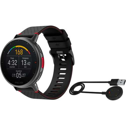 POLAR VANTAGE V2 BLK/RED SHIFT M/L
