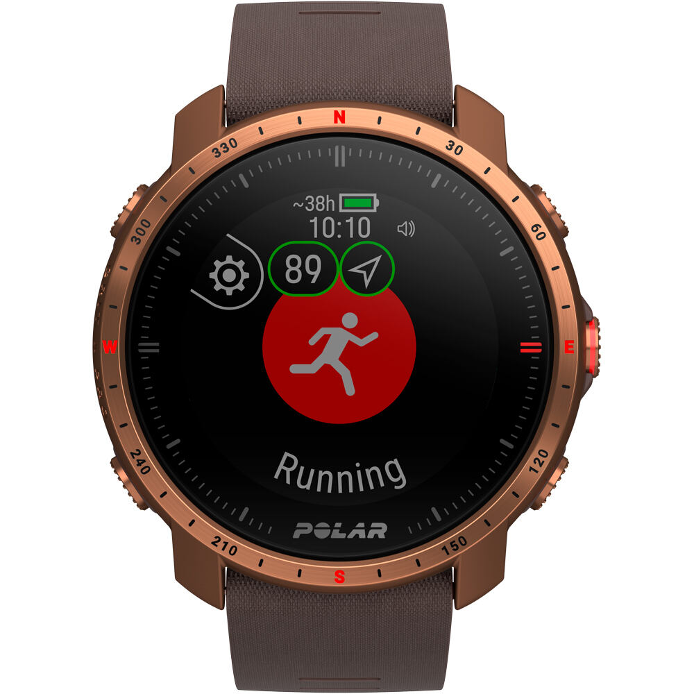 Polar pulsómetros con gps GRIT X PRO BRN/COP M/L 08 Polar pulsómetros con gps GRIT X PRO BRN/COP M/L 08