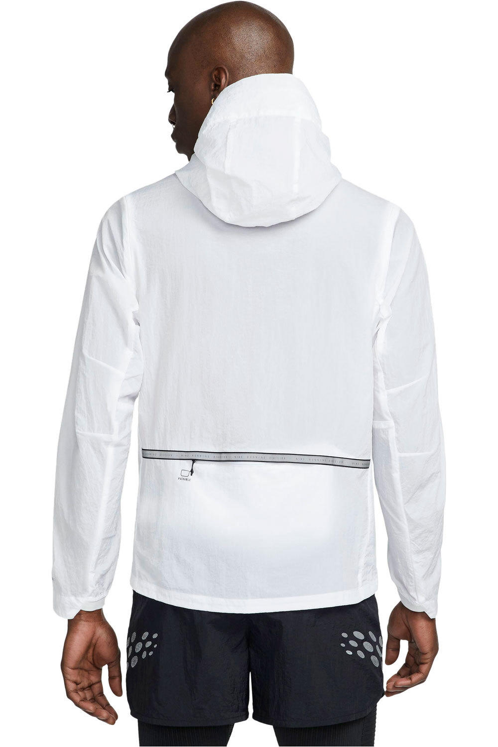 Nike CHAQUETA RUNNING HOMBRE Nike M NK RPL RN DVN TRANSIT JKT vista trasera Nike CHAQUETA RUNNING HOMBRE Nike M NK RPL RN DVN TRANSIT JKT vista trasera
