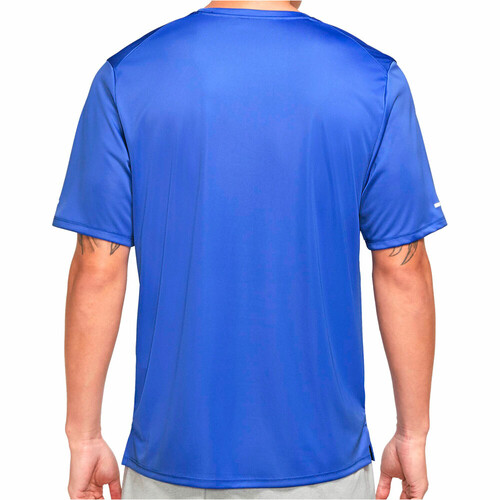NIKE M NK DF UV RUN DVN MILER GX SS azul