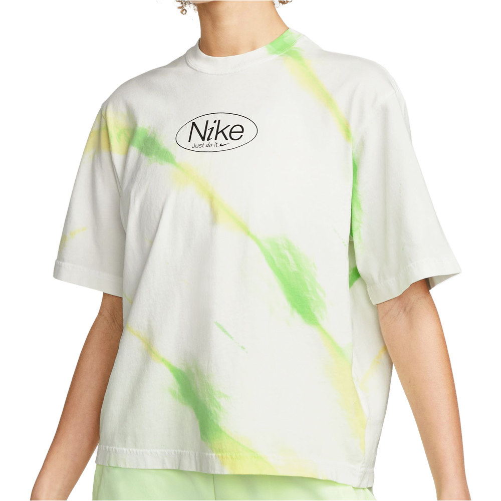 Nike camiseta manga corta mujer Nike W NSW TEE BOXY OPTIMISM vista detalle Nike camiseta manga corta mujer Nike W NSW TEE BOXY OPTIMISM vista detalle