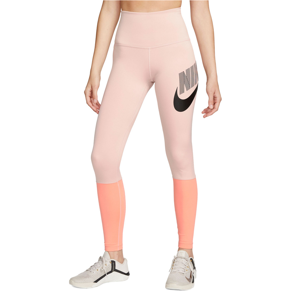 Nike pantalón mujer Nike W NK ONE DF HR TGHT DNC vista trasera Nike pantalón mujer Nike W NK ONE DF HR TGHT DNC vista trasera