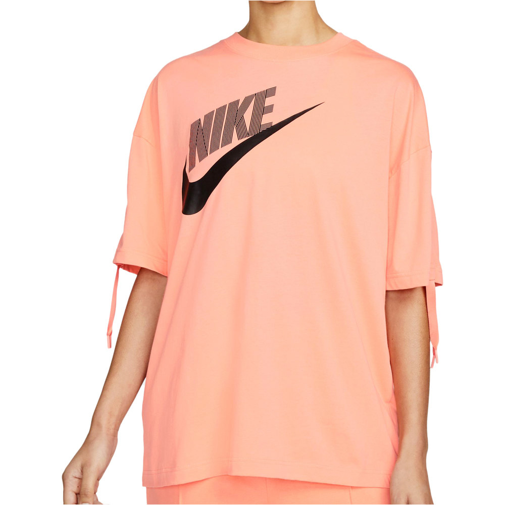Nike camiseta manga corta mujer Nike W NSW SS TOP DNC vista detalle Nike camiseta manga corta mujer Nike W NSW SS TOP DNC vista detalle
