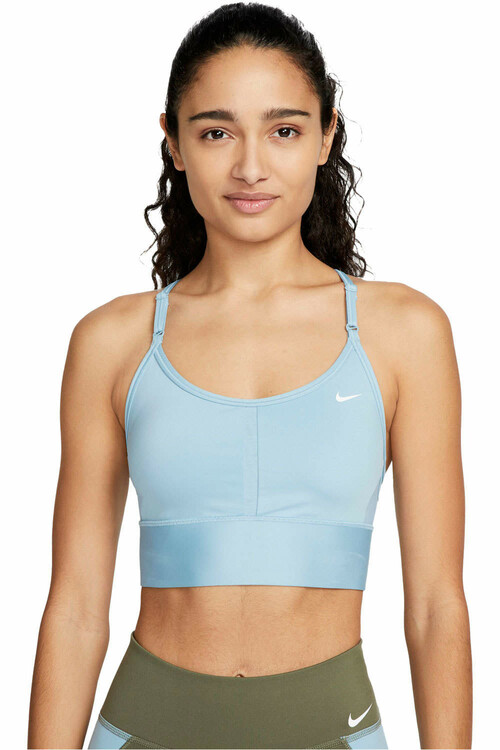 NIKE W NK DF INDY LL BRA azul