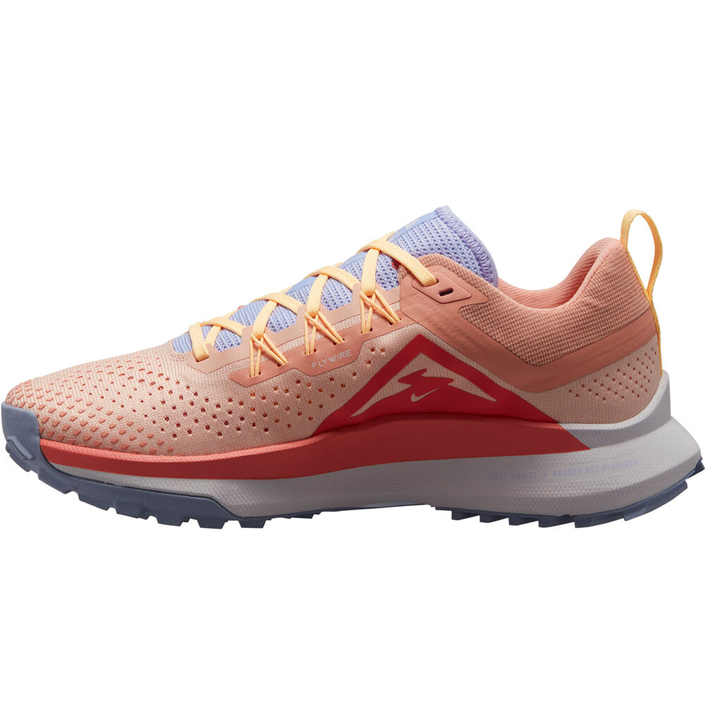 Nike zapatillas trail mujer W NIKE REACT PEGASUS TRAIL 4 lateral interior Nike zapatillas trail mujer W NIKE REACT PEGASUS TRAIL 4 lateral interior
