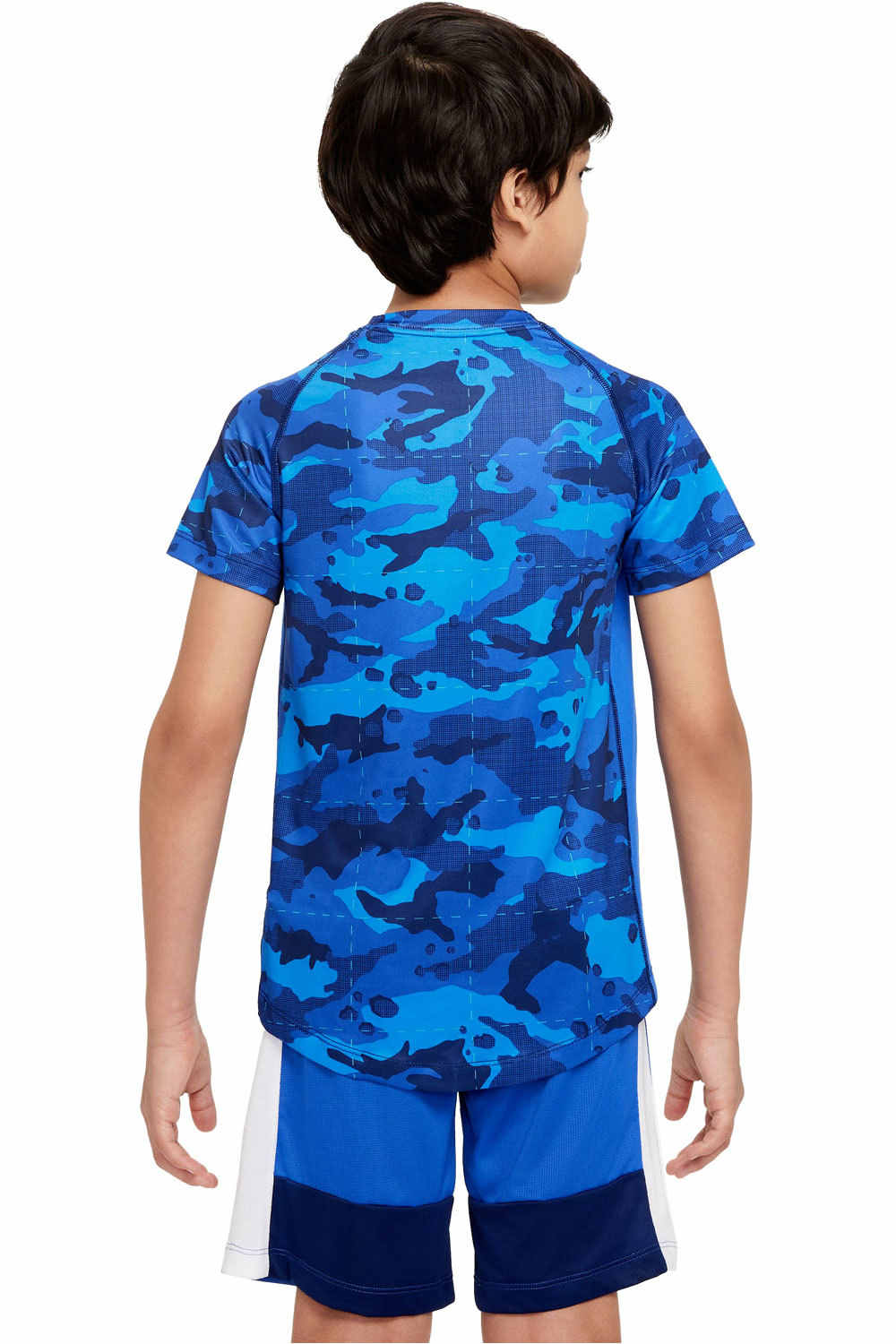 Nike camiseta manga corta niño Nike B NP DF SS TOP AOP vista trasera Nike camiseta manga corta niño Nike B NP DF SS TOP AOP vista trasera