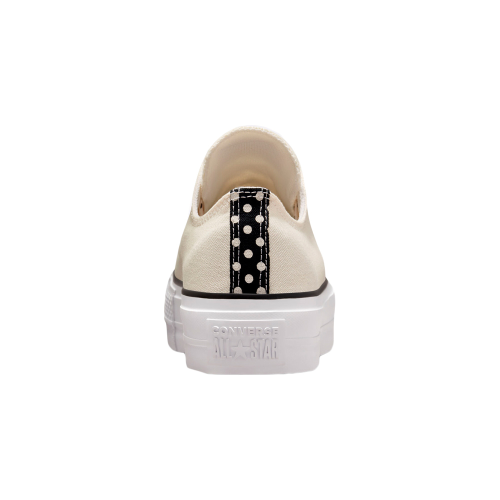 Converse zapatilla moda mujer Converse CHUCK TAYLOR ALL STAR LIFT POLKA DOT vista trasera Converse zapatilla moda mujer Converse CHUCK TAYLOR ALL STAR LIFT POLKA DOT vista trasera