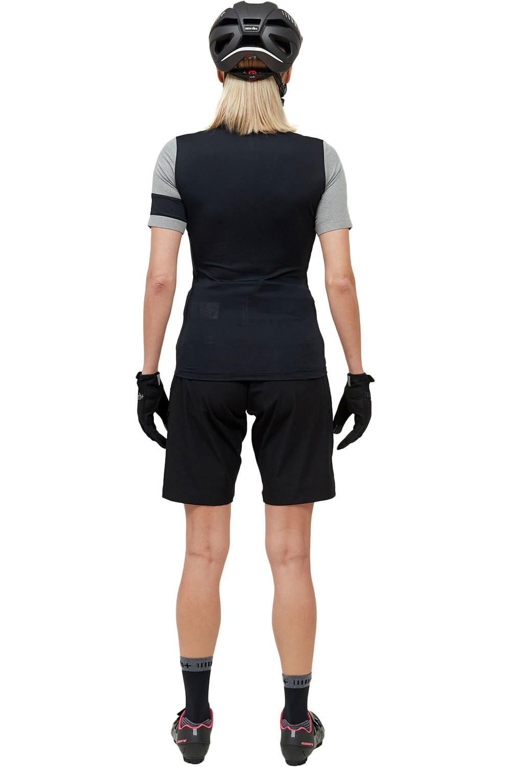 Rh+ maillot manga corta mujer Rh+ E-Bike W Jersey vista trasera Rh+ maillot manga corta mujer Rh+ E-Bike W Jersey vista trasera