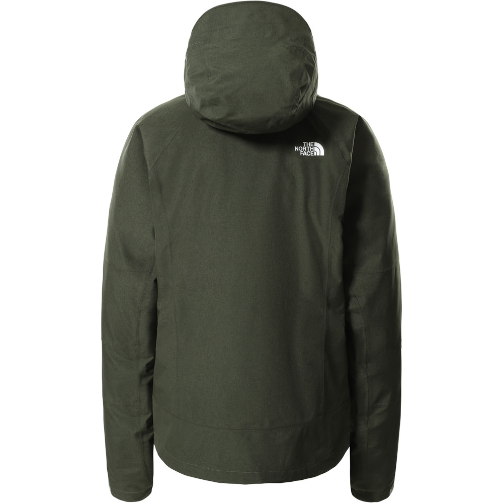The North Face chaqueta impermeable insulada mujer The North Face W INLUX TRICLIMATE vista trasera The North Face chaqueta impermeable insulada mujer The North Face W INLUX TRICLIMATE vista trasera