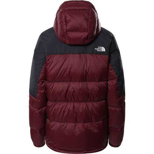 THE NORTH FACE W DIABLO DOWN HOODIE rojo
